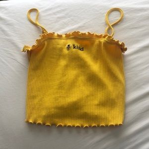 Yellow camisole